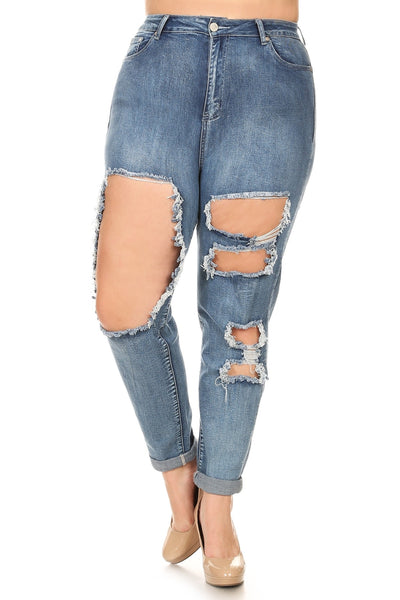 A Magical Find! The Perfect Jeans For Curvy Plus Size Pear-Shaped Women!