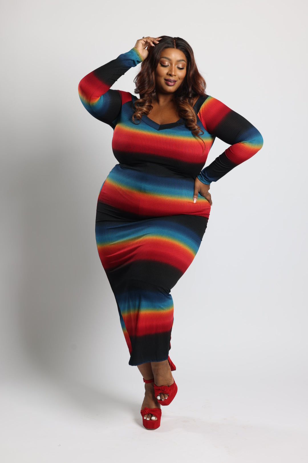 Reignbeaux Rushing Reignbeaux Dress – EnChantes Closet Plus Size Boutique